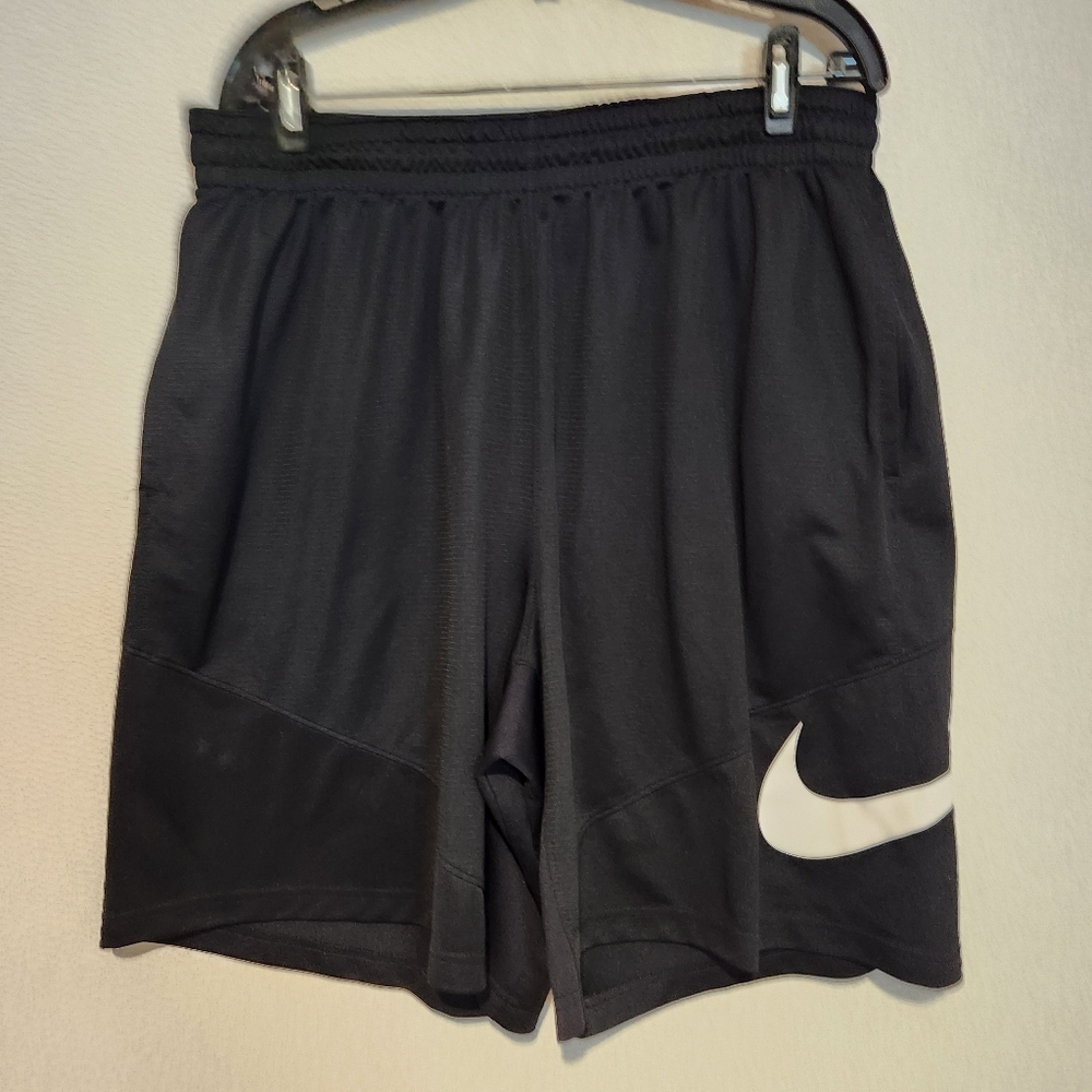Nike Mens HBR Dri-Fit Basketball Shorts Black 3XL - Picture 2 of 6